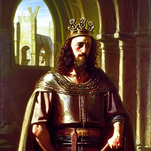 Æthelstan first King of England (AI image)